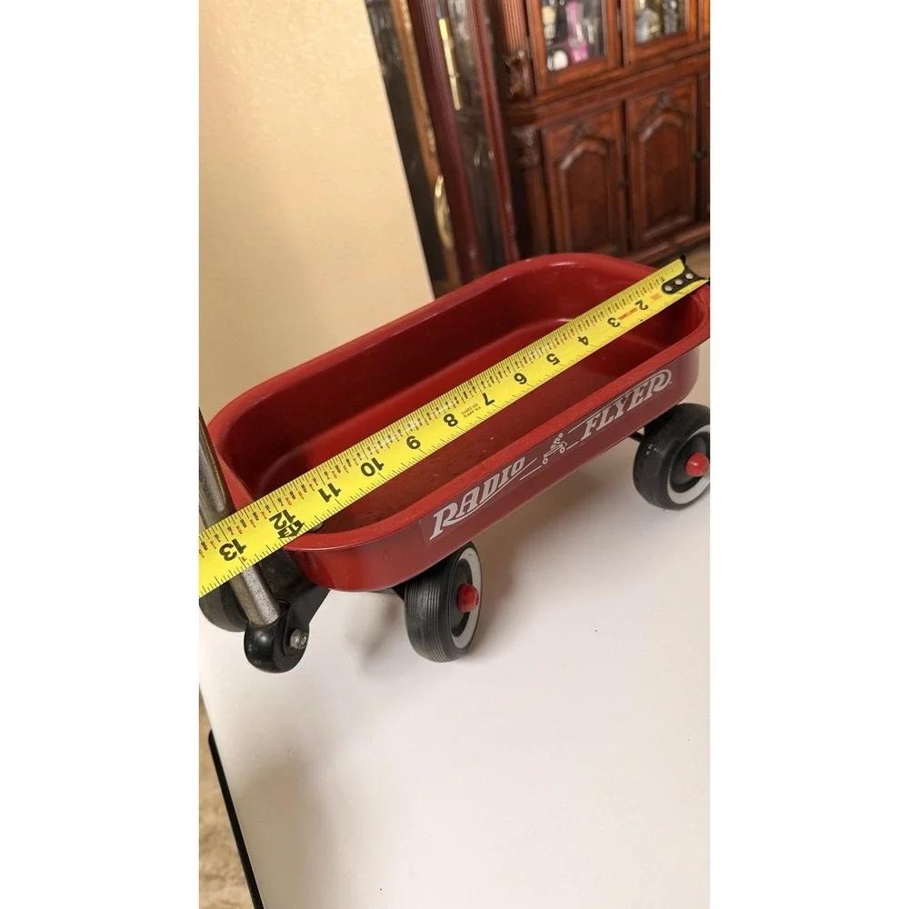 Radio Flyer Mini Red Wagon‎ Toy Desktop Decor Collectible Metal Wagon